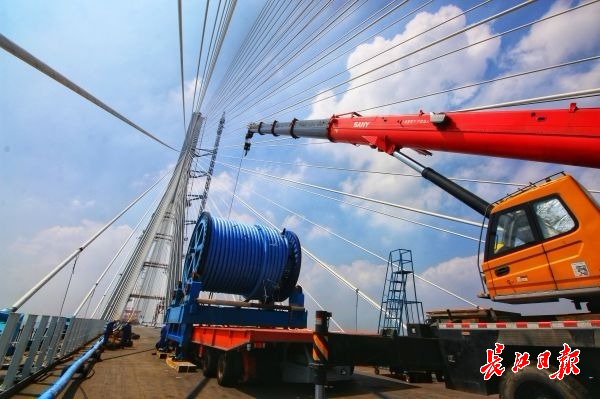 武汉参与制造世界斜拉桥最高强度钢丝！组成的拉索能吊起600多辆小汽车